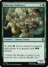 Raucous Audience card image