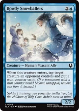 Rowdy Snowballers card image