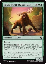 Saber-Tooth Moose-Lion card image