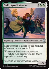 Suki, Kyoshi Warrior card image