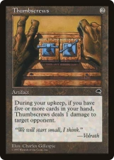 Thumbscrews card image
