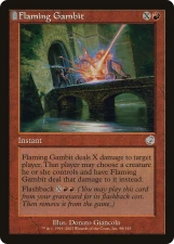 Flaming Gambit card image