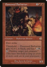 Possessed Barbarian card image