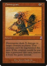 Disintegrate card image