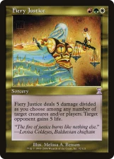 Fiery Justice card image