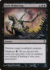 Dark Withering card image