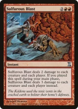 Sulfurous Blast card image