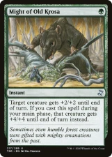 Might of Old Krosa card image