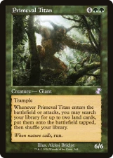 Primeval Titan card image