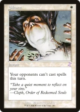 Silence card image