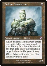Solemn Simulacrum card image