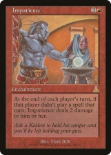 Impatience card image