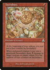 Incendiary card image
