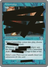 Censorship card image