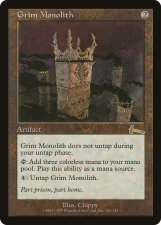 Grim Monolith card image