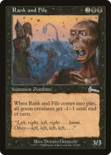 Rank and File card image