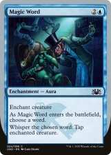 Magic Word card image