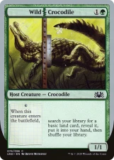 Wild Crocodile card image