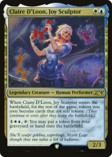 Claire D’Loon, Joy Sculptor card image