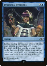 Decisions, Decisions card image