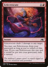 Eelectrocute card image