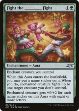 Fight the _____ Fight card image
