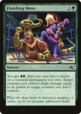 Finishing Move card image