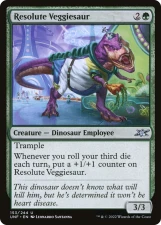 Resolute Veggiesaur card image