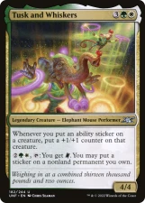 Tusk and Whiskers card image