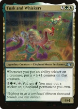 Tusk and Whiskers card image