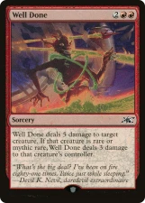 Well Done card image