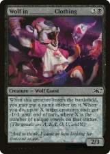 Wolf in _____ Clothing card image