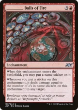 _____ Balls of Fire card image