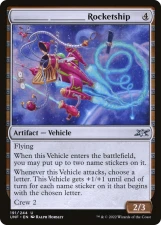 _____ _____ Rocketship card image