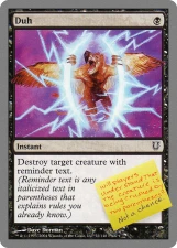 Duh card image
