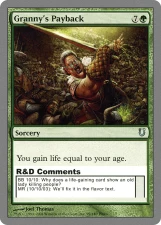 Granny’s Payback card image
