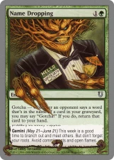 Name Dropping card image