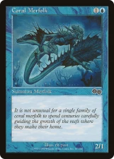 Coral Merfolk card image