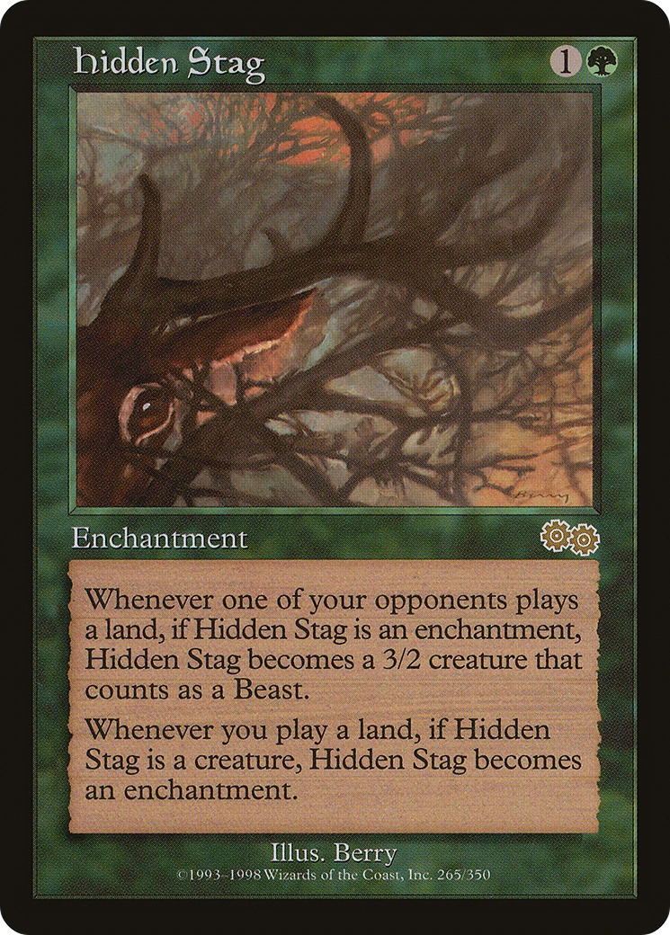 Hidden Stag Magic: The Gathering card image