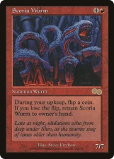 Scoria Wurm card image