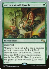 As Luck Would Have It card image