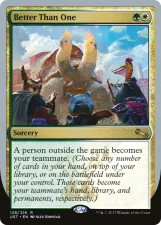 Better Than One card image