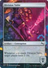 Division Table card image