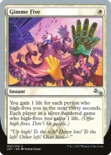 Gimme Five card image