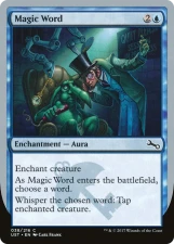 Magic Word card image