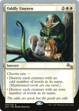 Oddly Uneven card image