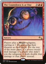 The Countdown Is at One card image