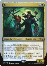 X card image