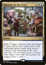 Disorder in the Court card image
