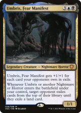 Umbris, Fear Manifest card image